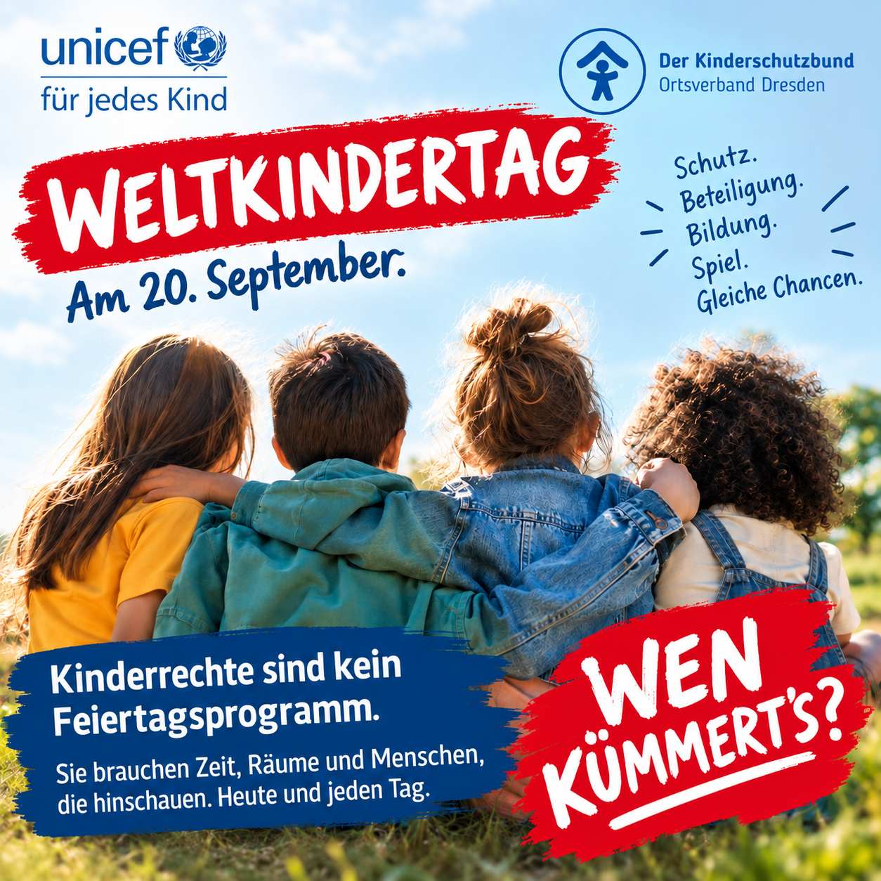Heute ist Weltkindertag. Wen kümmert’s?